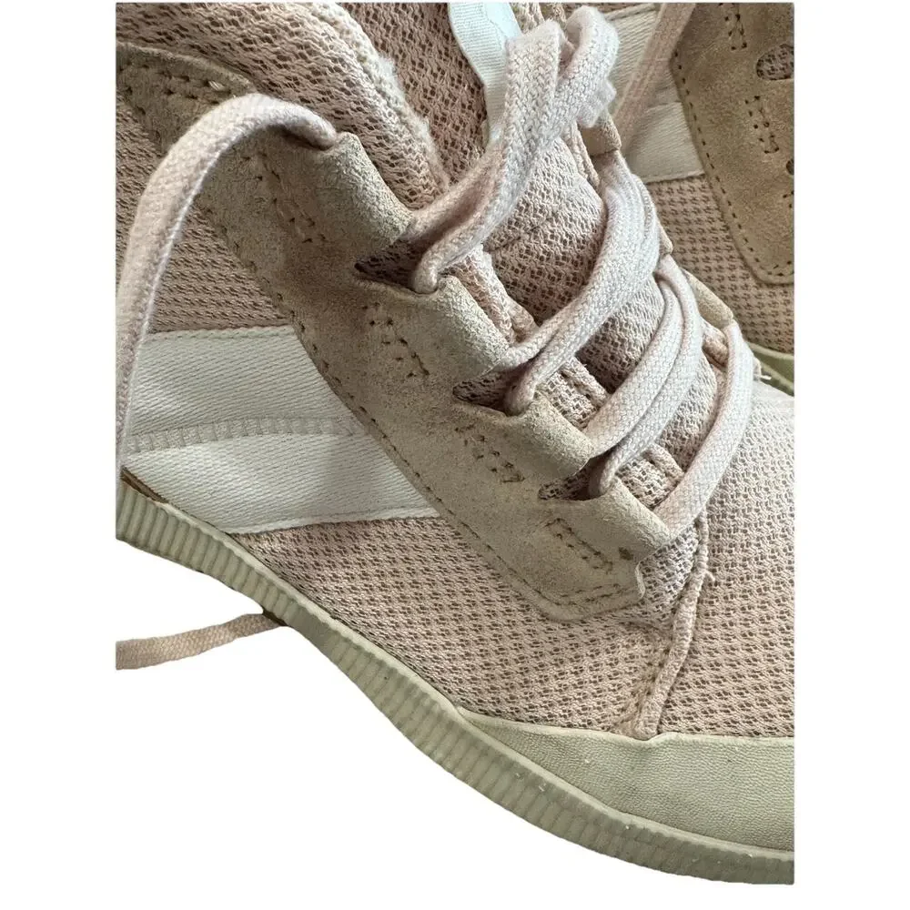 Sorel Out N About III Mid Sneakers NL4861-260 Pink White boots Womens Size 8.5